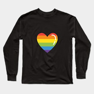 Rainbow heart Long Sleeve T-Shirt